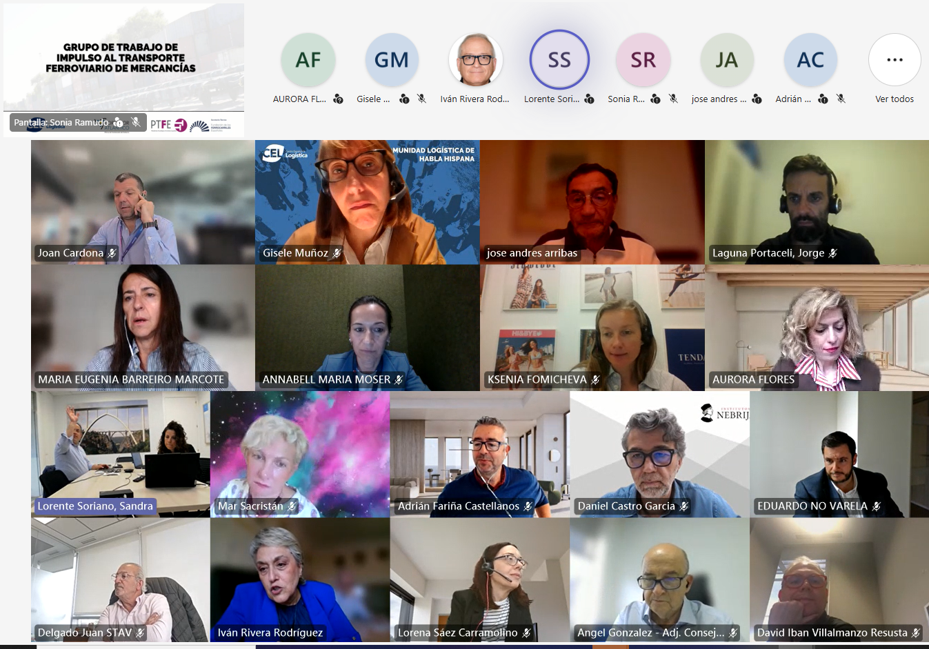 Celebrada la 2� reuni�n del Comit� Gestor del Grupo de Trabajo de impulso al transporte ferroviario de mercanc�as 